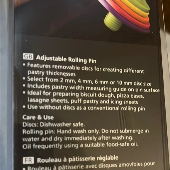 Joseph Joseph Adjustable Rolling Pin - Picture 5 of 5